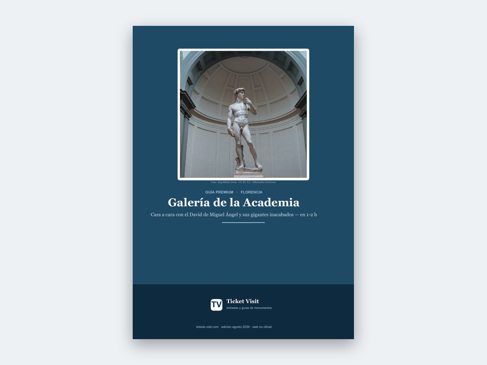 Guía de la Galería de la Accademia en PDF