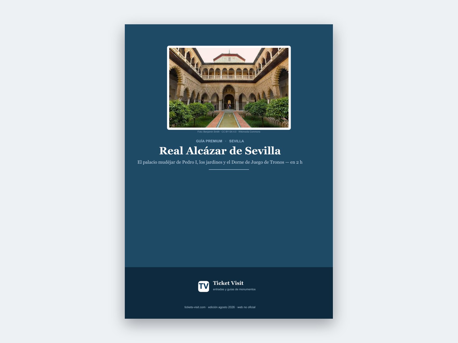 Guía del Real Alcázar de Sevilla en PDF