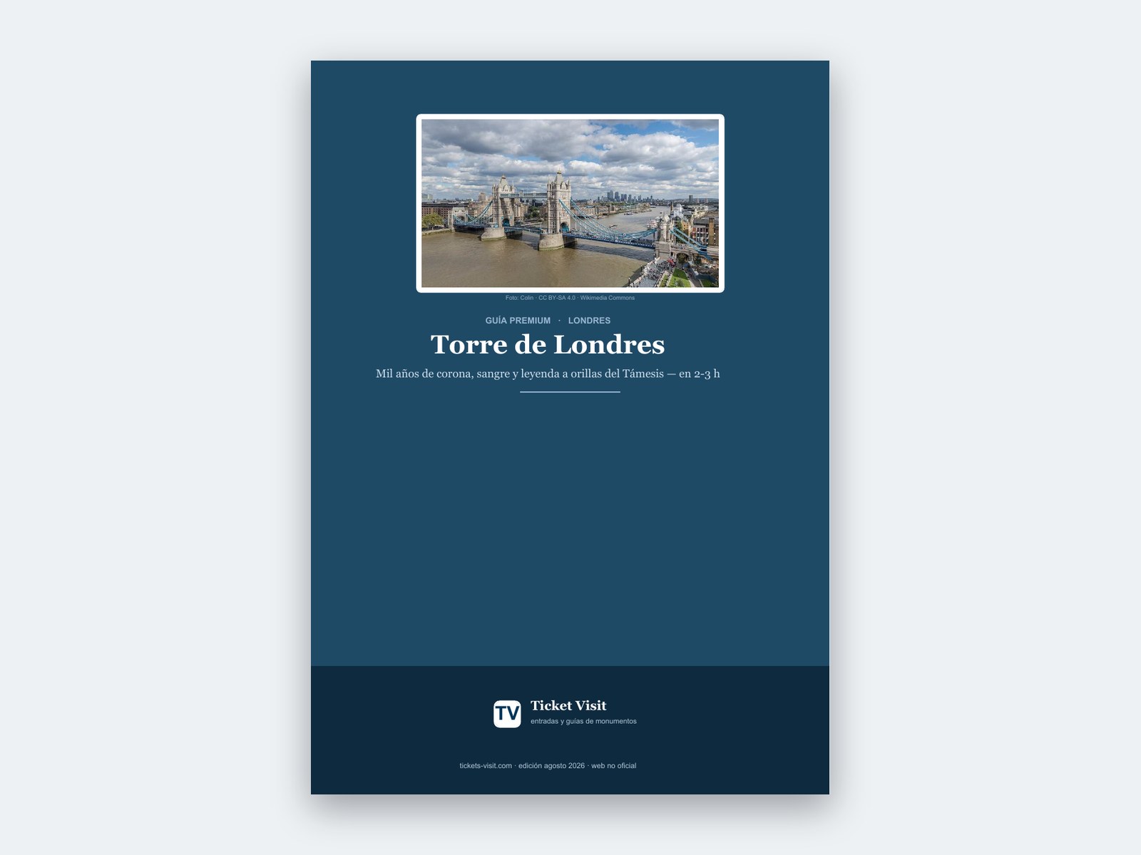 Guide de la Tour de Londres