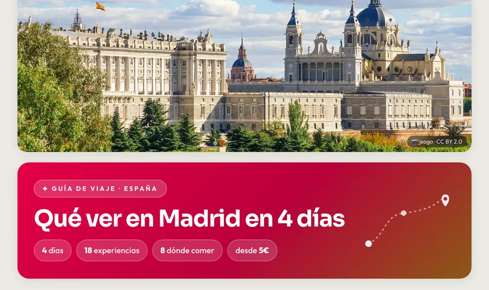 Trip Planner: crea tu itinerario